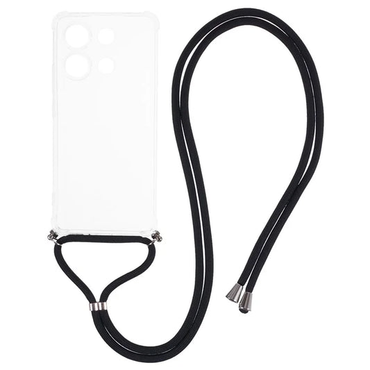 For Xiaomi Redmi Note 13 4G Cell Phone Cases Drop-resistant TPU Clear Cover