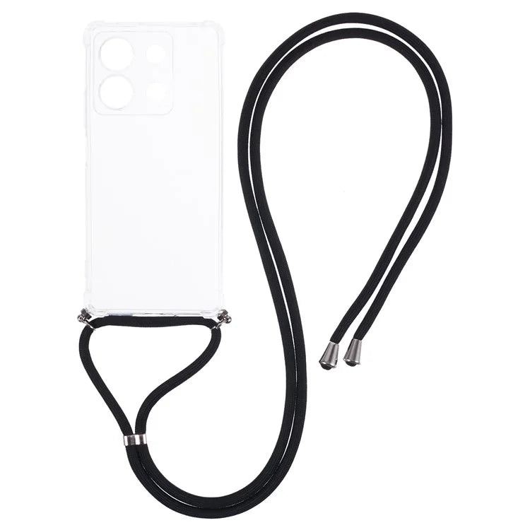 For Xiaomi Redmi Note 13 5G Case Drop-resistant TPU Protective Cover with Precise Lens Cutout