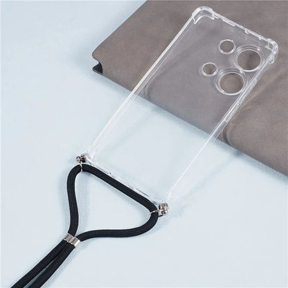 For Xiaomi Redmi Note 13 Pro 4G / Poco M6 Pro 4G Clear Case TPU Anti-scratch Phone Protective Cover