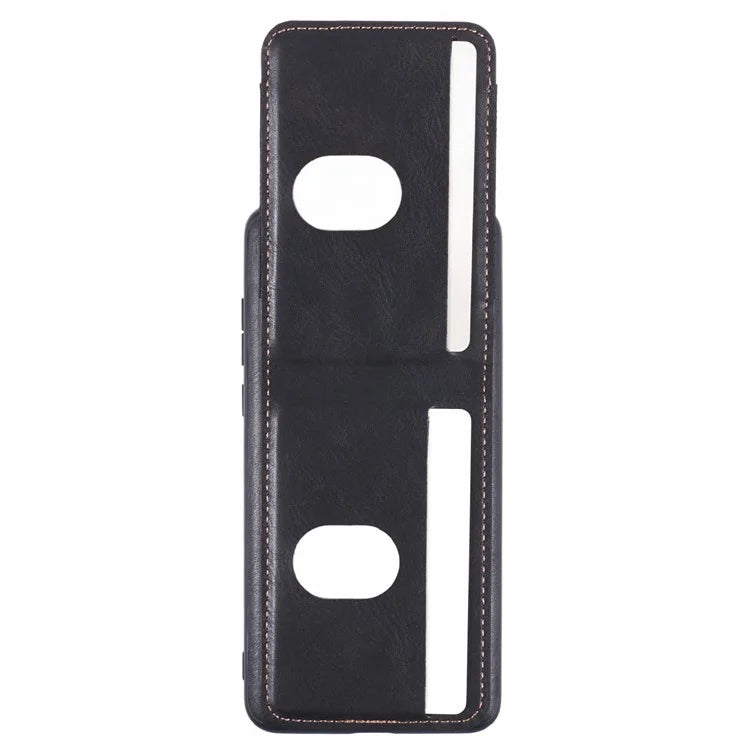 SUTENI H03 For Google Pixel 6 Case Kickstand Leather+TPU Case