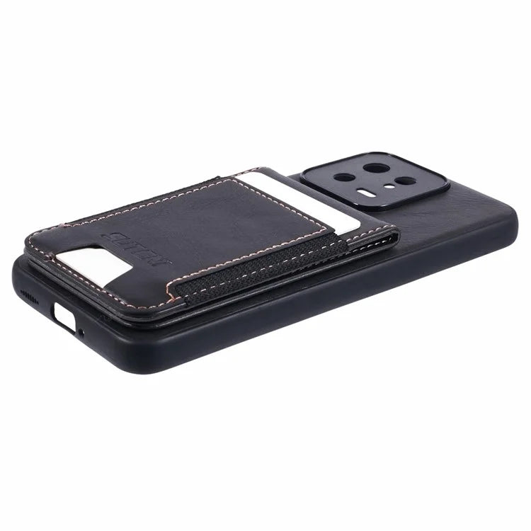 SUTENI H03 For Xiaomi 13 Case Card Slots Kickstand Phone Back Cover