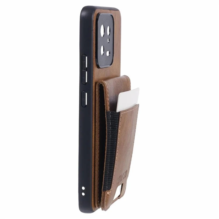 SUTENI H03 For Xiaomi 13 Case Card Slots Kickstand Phone Back Cover