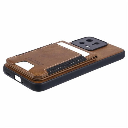 SUTENI H03 For Xiaomi 13 Case Card Slots Kickstand Phone Back Cover