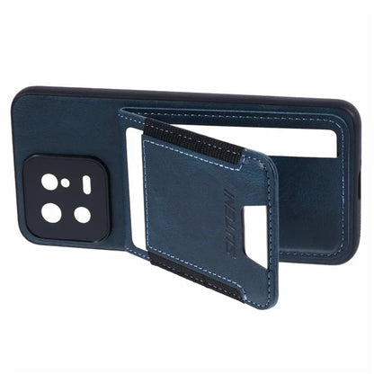 SUTENI H03 For Xiaomi 13 Case Card Slots Kickstand Phone Back Cover