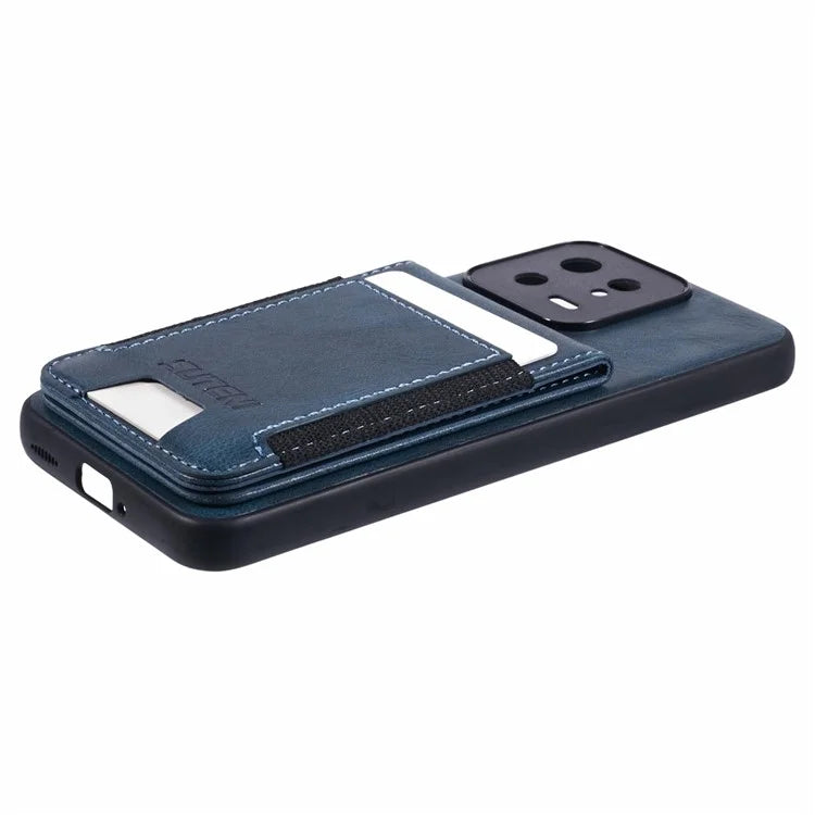 SUTENI H03 For Xiaomi 13 Case Card Slots Kickstand Phone Back Cover
