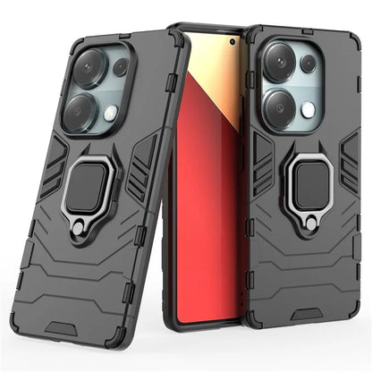 For Xiaomi Redmi Note 13 Pro 4G / Poco M6 Pro 4G Case Anti-shock Kickstand Phone Protective Cover