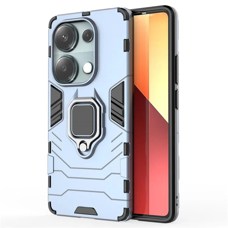 For Xiaomi Redmi Note 13 Pro 4G / Poco M6 Pro 4G Case Anti-shock Kickstand Phone Protective Cover
