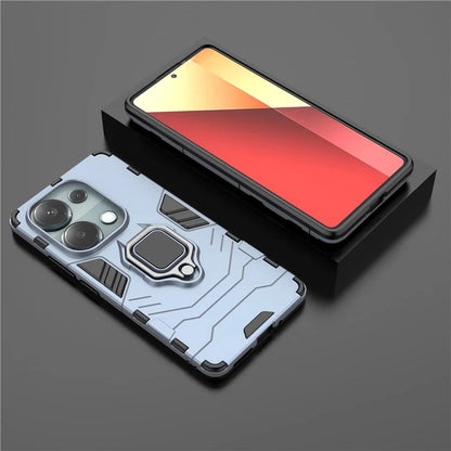 For Xiaomi Redmi Note 13 Pro 4G / Poco M6 Pro 4G Case Anti-shock Kickstand Phone Protective Cover