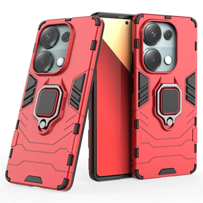 For Xiaomi Redmi Note 13 Pro 4G / Poco M6 Pro 4G Case Anti-shock Kickstand Phone Protective Cover