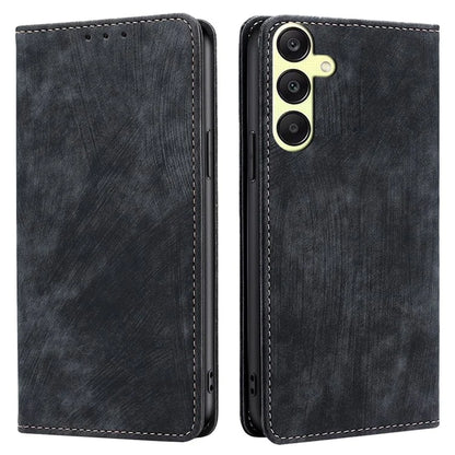 For Samsung Galaxy S24+ Wallet Phone Case RFID Blocking PU Leather Flip Cover