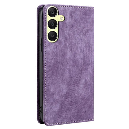 For Samsung Galaxy S24+ Wallet Phone Case RFID Blocking PU Leather Flip Cover