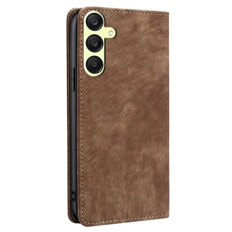 For Samsung Galaxy S24+ Wallet Phone Case RFID Blocking PU Leather Flip Cover