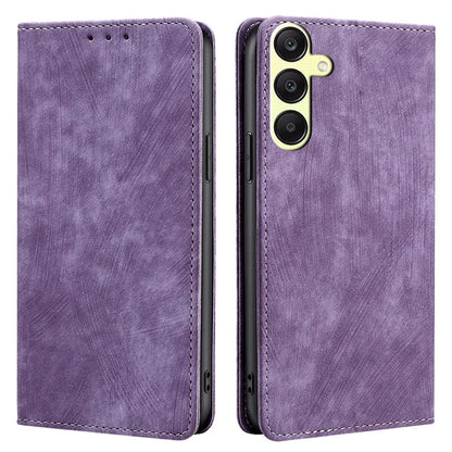 For Samsung Galaxy S24 Shockproof Wallet Case RFID Blocking PU Leather Phone Cover
