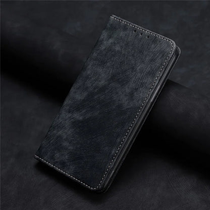 For Xiaomi Redmi Note 13 Pro 5G / Poco X6 5G Protective Case RFID Blocking PU Leather Wallet Phone Cover