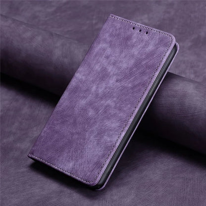 For Xiaomi Redmi Note 13 Pro 5G / Poco X6 5G Protective Case RFID Blocking PU Leather Wallet Phone Cover