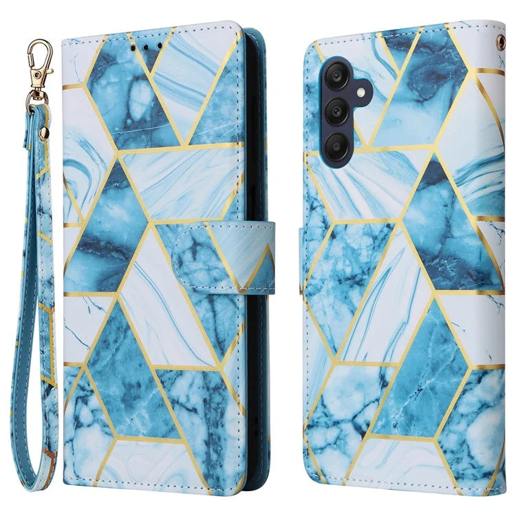 For Samsung Galaxy A25 5G (Global) (161.0 x 76.5 x 8.3mm) Case Leather Wallet Phone Cover