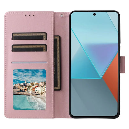 For Xiaomi Redmi Note 13 Pro 5G / Poco X6 5G Case Marble Pattern Wallet Leather Stand Phone Cover