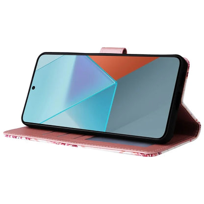 For Xiaomi Redmi Note 13 Pro 5G / Poco X6 5G Case Marble Pattern Wallet Leather Stand Phone Cover