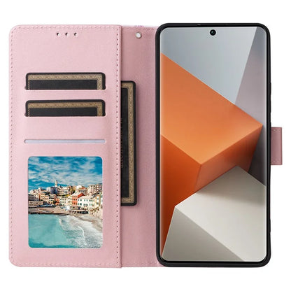 For Xiaomi Redmi Note 13 Pro+ 5G Wallet Phone Case Marble Pattern Stand Leather Flip Cover