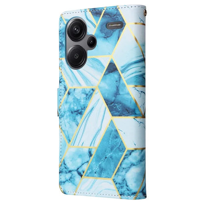 For Xiaomi Redmi Note 13 Pro+ 5G Wallet Phone Case Marble Pattern Stand Leather Flip Cover