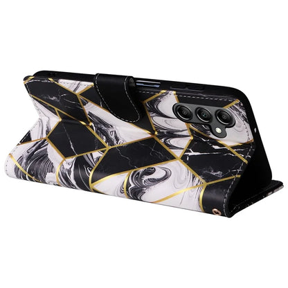 For Samsung Galaxy A15 5G Case Marble Pattern Wallet Leather Stand Phone Cover