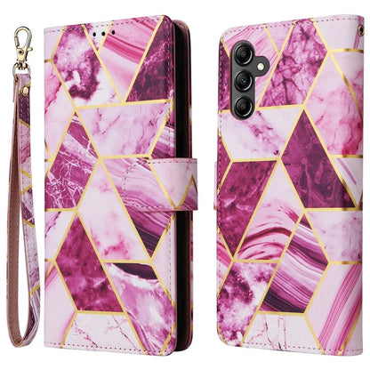 For Samsung Galaxy A15 5G Case Marble Pattern Wallet Leather Stand Phone Cover