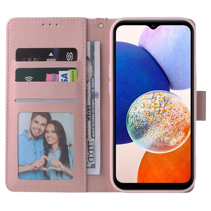 For Samsung Galaxy A15 5G Case Marble Pattern Wallet Leather Stand Phone Cover