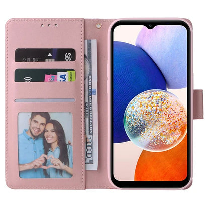 For Samsung Galaxy A15 5G Case Marble Pattern Wallet Leather Stand Phone Cover