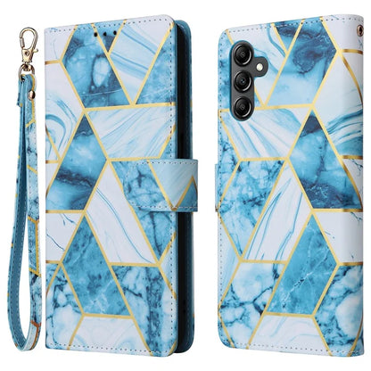 For Samsung Galaxy A15 5G Case Marble Pattern Wallet Leather Stand Phone Cover