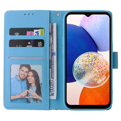 For Samsung Galaxy A15 5G Case Marble Pattern Wallet Leather Stand Phone Cover
