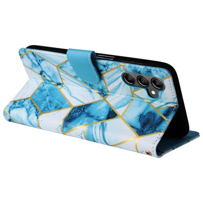 For Samsung Galaxy A15 5G Case Marble Pattern Wallet Leather Stand Phone Cover