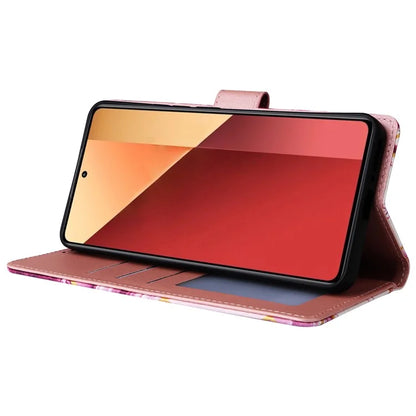 For Xiaomi Redmi Note 13 Pro 4G / Poco M6 Pro 4G Leather Flip Cover Marble Pattern Stand Wallet Phone Case