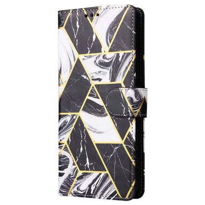 For Xiaomi Redmi Note 13 Pro 4G / Poco M6 Pro 4G Leather Flip Cover Marble Pattern Stand Wallet Phone Case