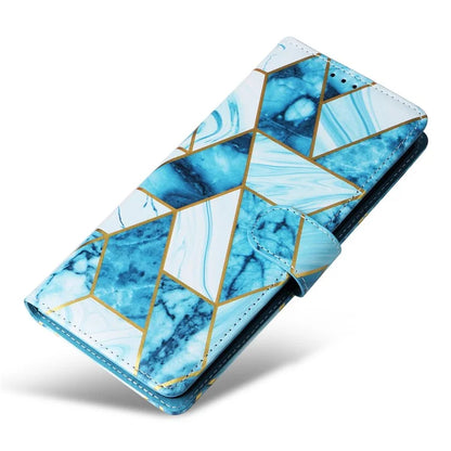 For Xiaomi Redmi Note 13 Pro 4G / Poco M6 Pro 4G Leather Flip Cover Marble Pattern Stand Wallet Phone Case