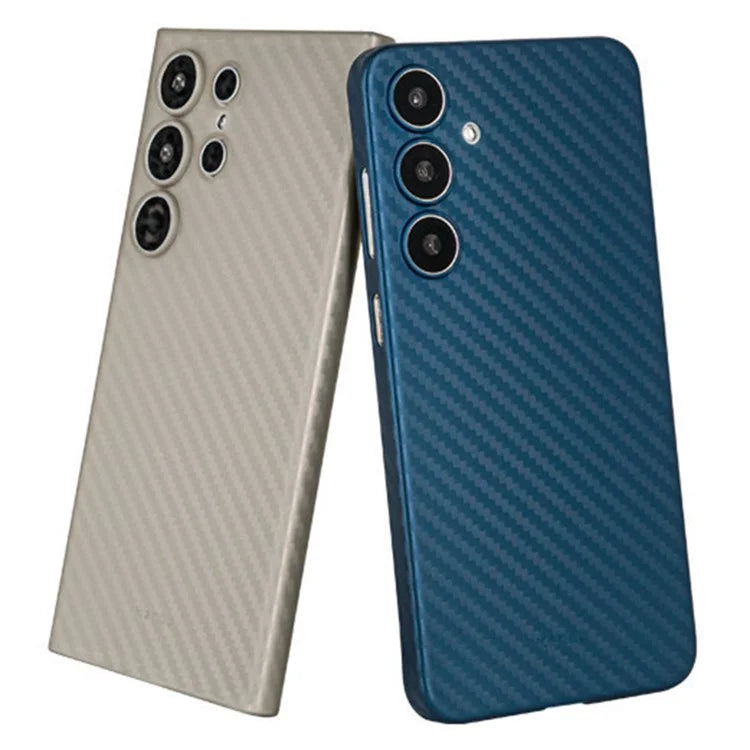 KZDOO For Samsung Galaxy S24 Ultra Case PP Phone Back Cover Carbon Fiber Texture