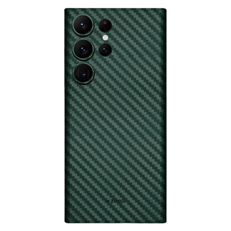 KZDOO For Samsung Galaxy S24 Ultra Case PP Phone Back Cover Carbon Fiber Texture