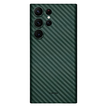 KZDOO For Samsung Galaxy S24 Ultra Case PP Phone Back Cover Carbon Fiber Texture
