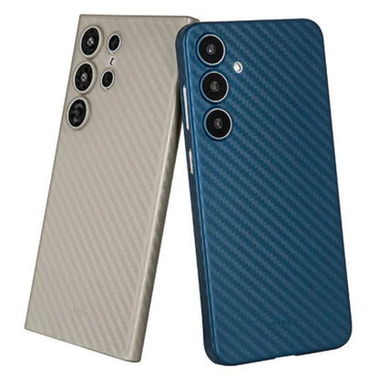 KZDOO For Samsung Galaxy S24 Ultra Case PP Phone Back Cover Carbon Fiber Texture