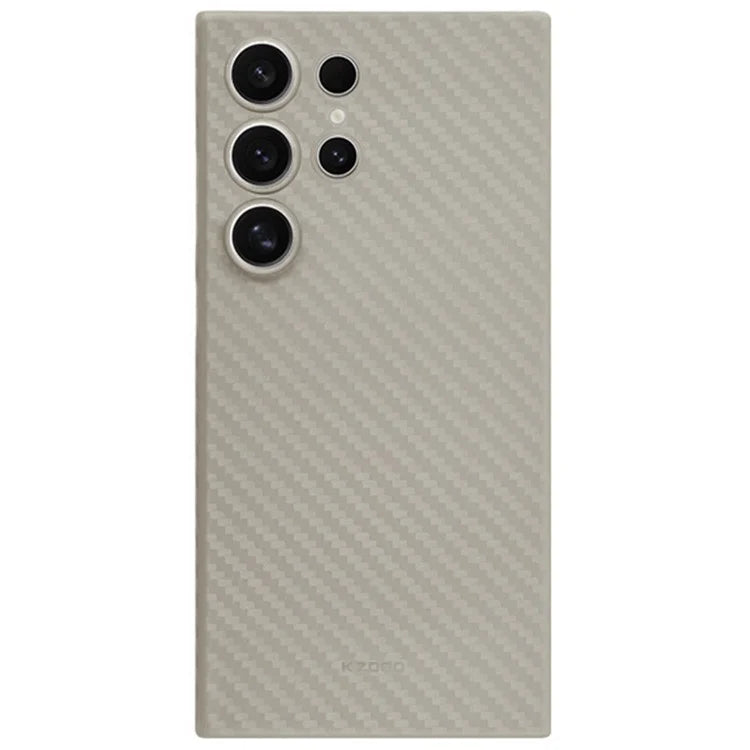 KZDOO For Samsung Galaxy S24 Ultra Case PP Phone Back Cover Carbon Fiber Texture