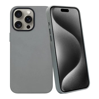 KZDOO For iPhone 15 Pro PU Leather Case Noble Collection Phone Cover