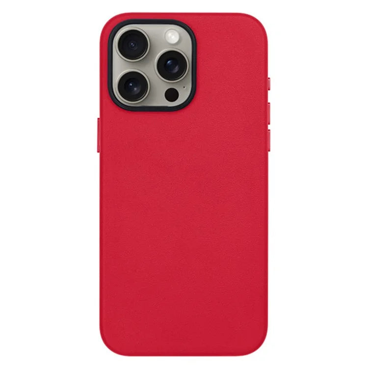 KZDOO For iPhone 15 Pro PU Leather Case Noble Collection Phone Cover