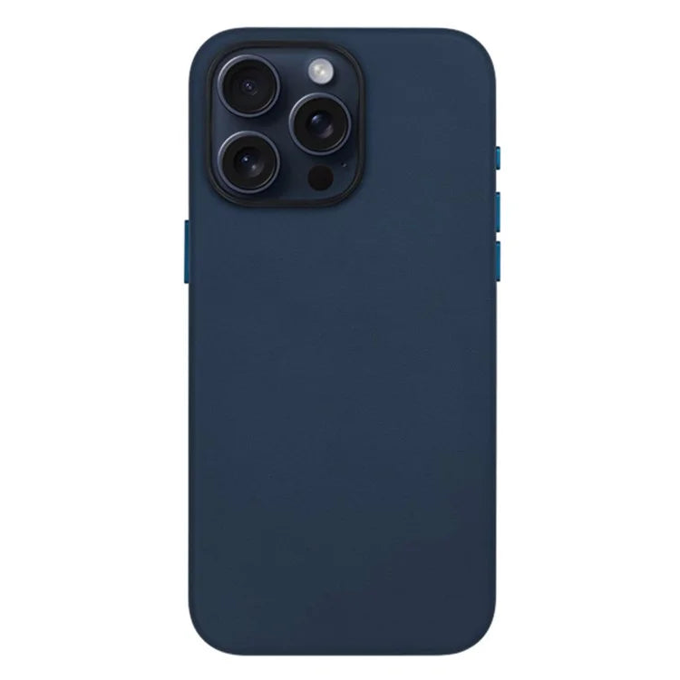 KZDOO For iPhone 15 Pro PU Leather Case Noble Collection Phone Cover