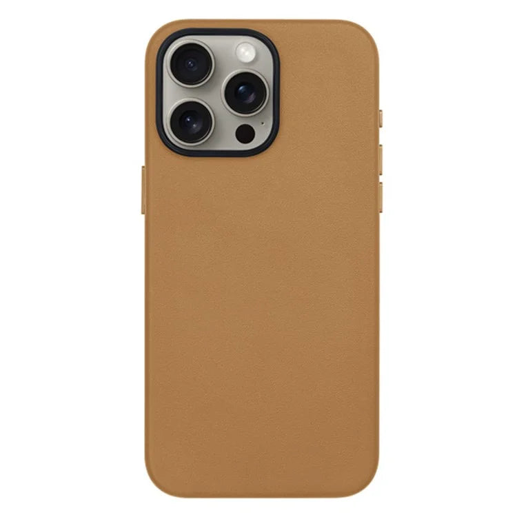 KZDOO For iPhone 15 Pro PU Leather Case Noble Collection Phone Cover