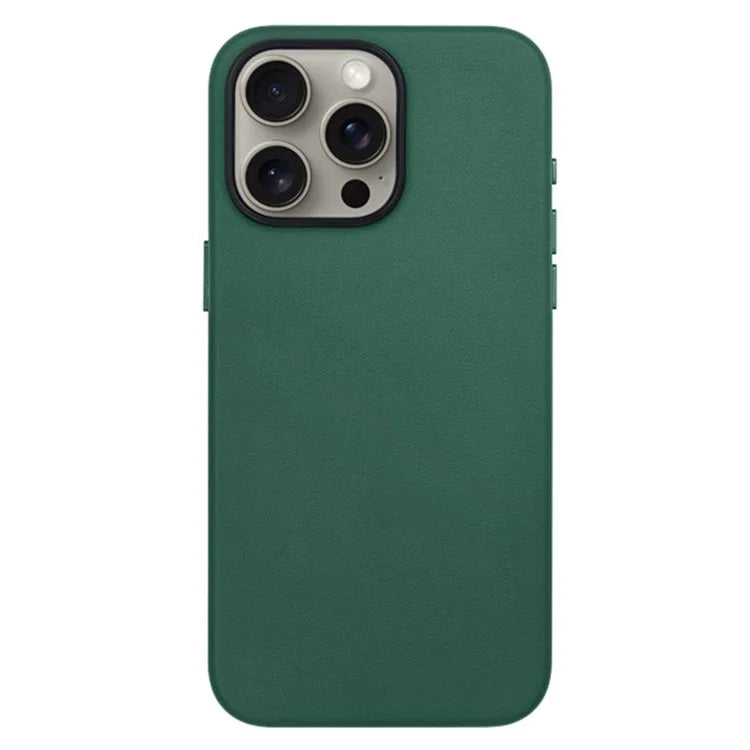 KZDOO For iPhone 15 Pro PU Leather Case Noble Collection Phone Cover