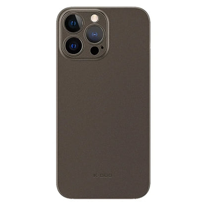 KZDOO Air Skin Series For iPhone 15 Pro Anti-fingerprint Frosted Case Ultra Thin Phone Cover