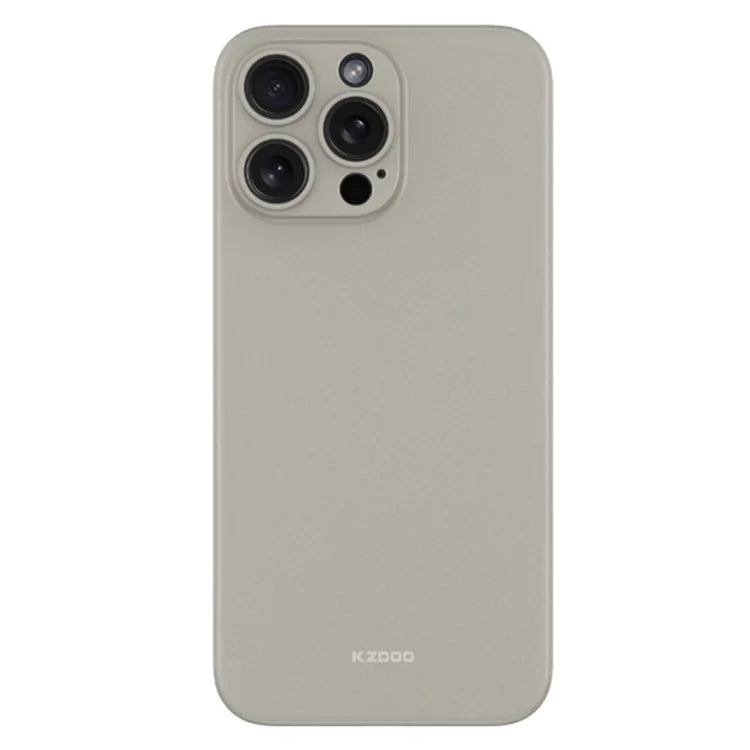 KZDOO Air Skin Series For iPhone 15 Pro Anti-fingerprint Frosted Case Ultra Thin Phone Cover