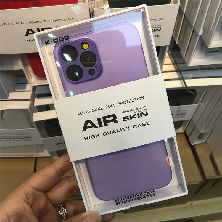 KZDOO Air Skin Series For iPhone 15 Pro Max Frosted Back Case Ultra Thin Phone Cover