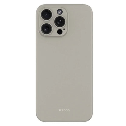 KZDOO Air Skin Series For iPhone 15 Pro Max Frosted Back Case Ultra Thin Phone Cover