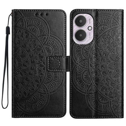 For Xiaomi Redmi 13C 4G / 13C 5G / Poco C65 4G Case PU Leather Mandala Imprinted Phone Cover