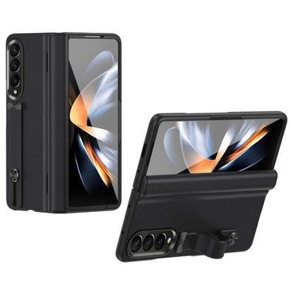 For Samsung Galaxy Z Fold4 5G Slim Case Hard PC Shockproof Kickstand Case with HD Screen Protector